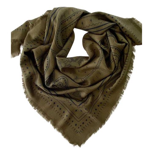 Dark Hampton X Ellie Compton The Yorke Wool Silk Scarf